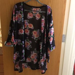 floral kimono